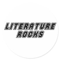 Literature Rocks stickers by dustin1175 Literature Rocks stickers