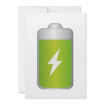 lithium-ion battery Icon Announcement