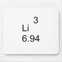 LITHIUM Li Mousepad