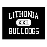 Lithonia - Bulldogs - High - Lithonia Georgia Post Card