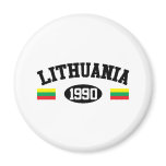 Lithuania 1990 magnets