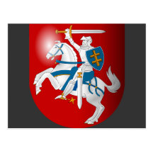 Lithuania 3d, Lithuania Post Card