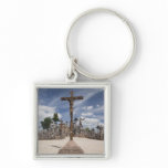 Lithuania, Central Lithuania, Siauliai, Hill 6 Keychain