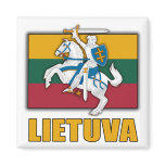 Lithuania Coat of Arms Fridge Magnet