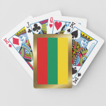 Lithuania Flag Playing Cards