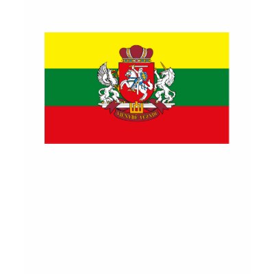 Lithuania Flag T-shirt by FlagTshirts