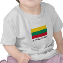Lithuania Flag t-shirts by flagshirt Lithuania Flag t-shirts