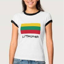 Lithuania Flag t-shirts by flagshirt Lithuania Flag t-shirts