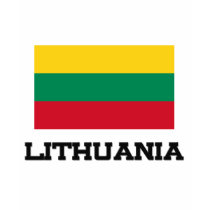 Lithuania Flag t-shirts by tshirtshirts Lithuania Flag t-shirts