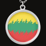Lithuania Gnarly Flag necklaces