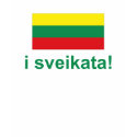 Lithuania i sveikata! (Cheers!) t-shirts by worldshop Lithuania i sveikata! (Cheers!) t-shirts