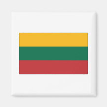 Lithuania  - Lithuanian Flag Fridge Magnets