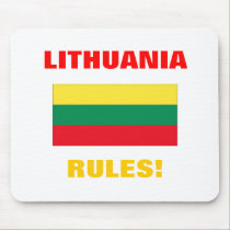 LITHUANIA RULES! mousepads