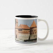 Lithuania, Trakai. Island Castle 2 Coffee Mugs
