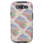 Lithuanian-American Waving Flag Samsung Galaxy SIII Cover