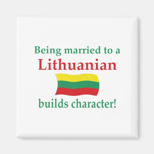 Lithuanian Builds Character Magnets