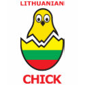 Lithuanian Chick t-shirts