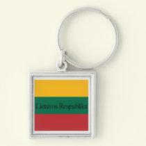 Lithuanian Colors Keychain