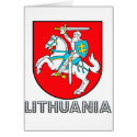 Lithuanian Emblem cards by FlagStore Lithuanian Emblem cards
