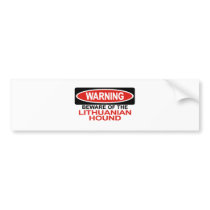 LITHUANIAN HOUND BUMPER STICKERS