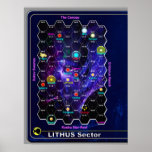 Lithus Sector Map Posters