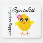 Litigation Support Specialist Chick Mousepad