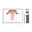 litle girl stamps