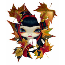 Litlte Autumn Leaves fairy Shirt by strangeling Litlte Autumn Leaves fairy Shirt