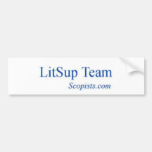 LitSup Team Bumper Sticker