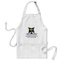 Litterbox Cat Aprons