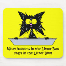 Litterbox Cat Mouse Mat