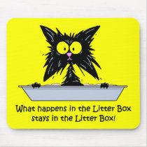 Litterbox Cat Mouse Mat