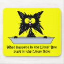 Litterbox Cat mousepads