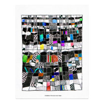 Little Abstract Drawing posters