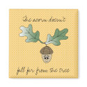 Little Acorn Magnet by lilink Little Acorn Magnet