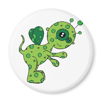 Little Alien magnets by littleamylee Little Alien magnets