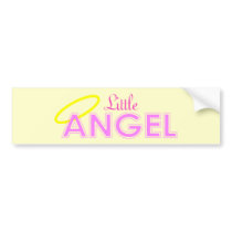 Little Angel Bumper Sticker bumper stickers
