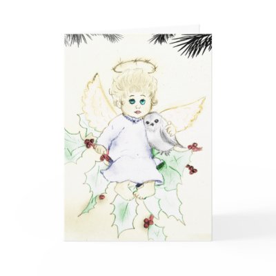 Little Angel Cards by BlayzeInk
