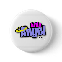 Little Angel Comics Button