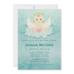 Little Angel - Girl - Caucasian Custom Announcement