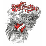 little angel &amp; heart tshirt