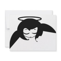 little angel personalized announcements
