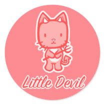 "Little Angel...Little Devil" Stickers