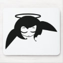 little angel mousepads by anacletocold little angel mousepads