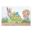Little Angel on Turtle posters by dotclaire Little Angel on Turtle posters