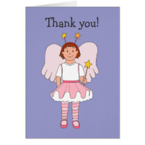 Little Angel Thank You Card cards