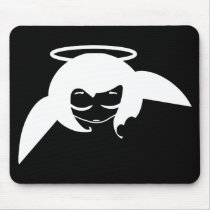 little angel white mousepad