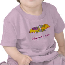 Little angel with personal Name T Shirts