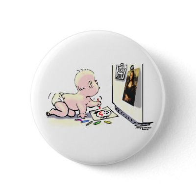 Little Artist Pin by raycasso
