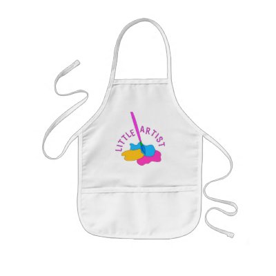 Little Artist's Apron by totallypainted